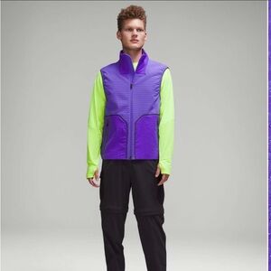 Water Repellent Lululemon Hiking Vest Purple Size Small